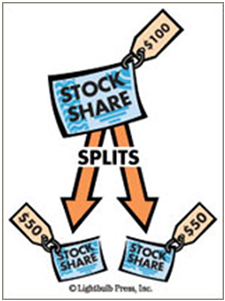 stock split market value